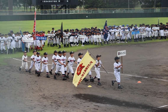 第30回古河市三和近隣低学年学童野球大会(ドリームドナルド)開幕
