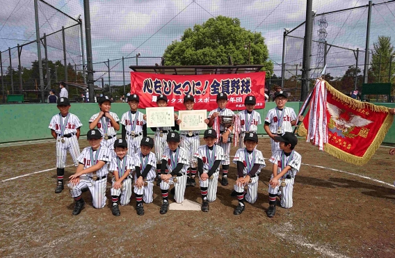 第41回古河市少年野球リーグ戦大会優勝!!